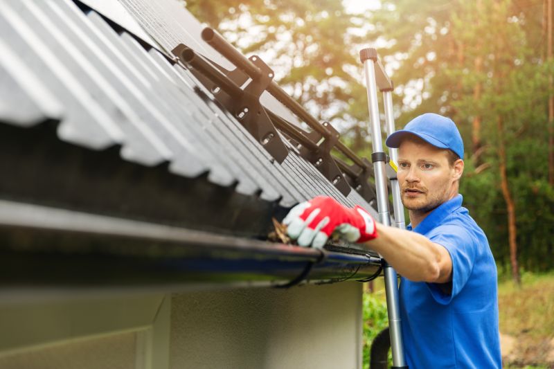 Clean Gutters with Professional Equipment