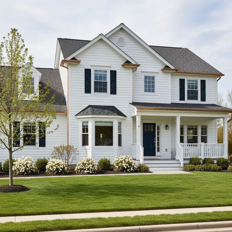 Round Gutters Installation