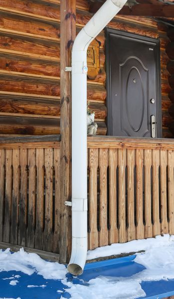 Cost of Porch Downspout Installation in Columbus
