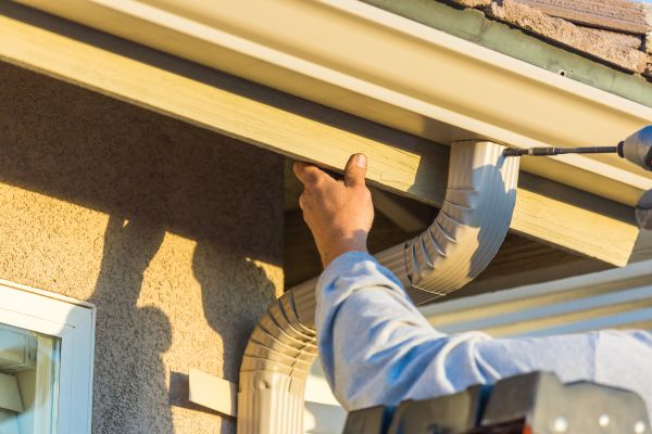 Aluminum Rain Gutter Service in Columbus