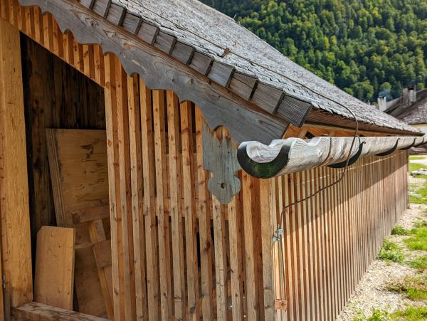 Wood Gutter Installation in Columbus