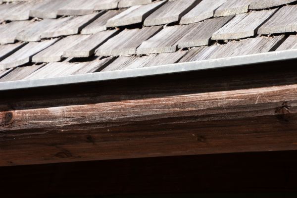 Wood Rain Gutter Installation in Columbus